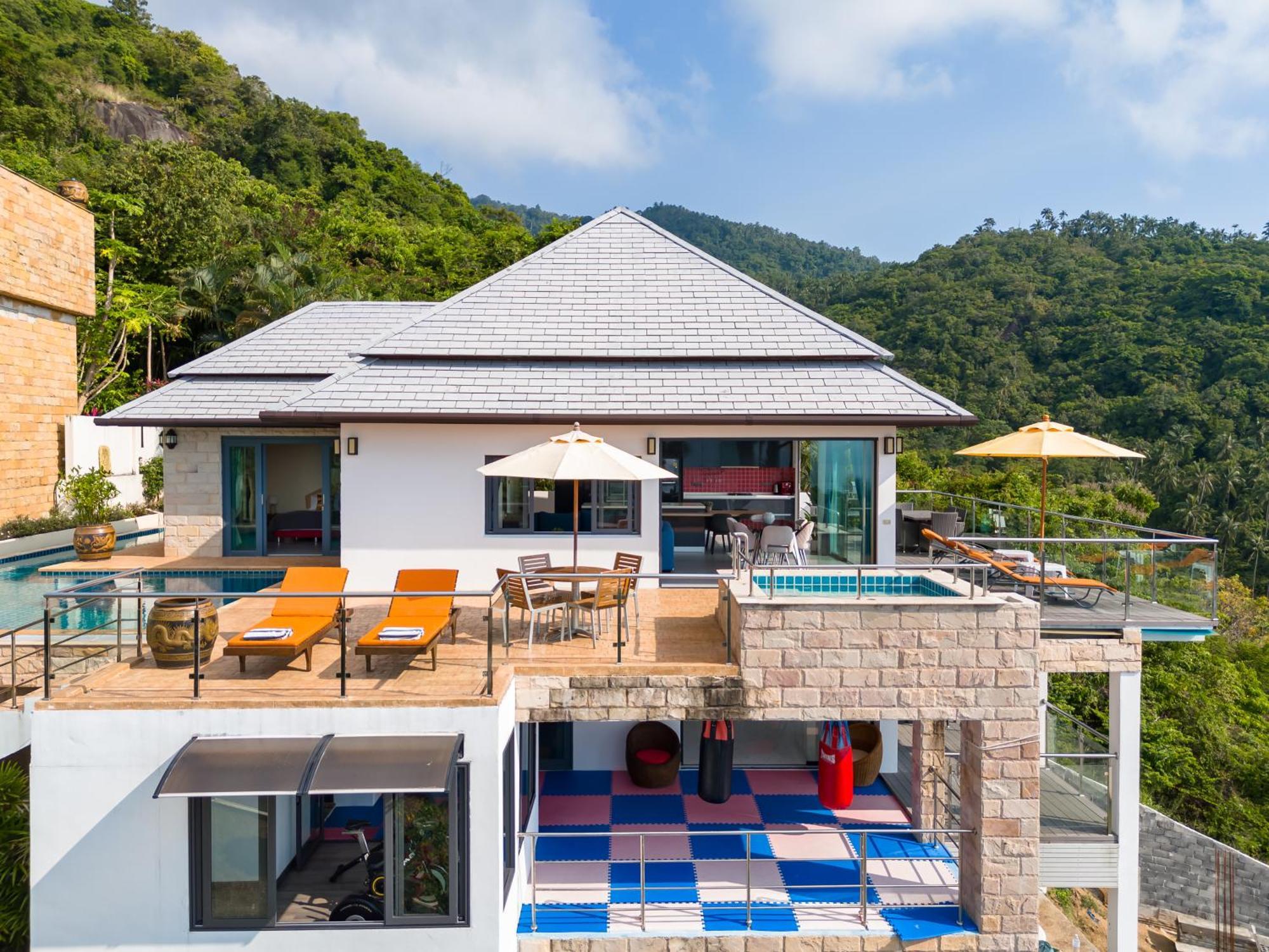 Tropical Villa 3 Lamai Beach  Dış mekan fotoğraf
