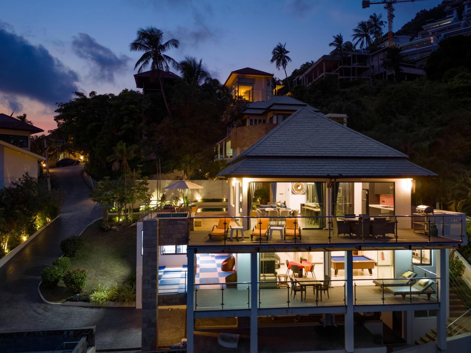 Tropical Villa 3 Lamai Beach  Dış mekan fotoğraf