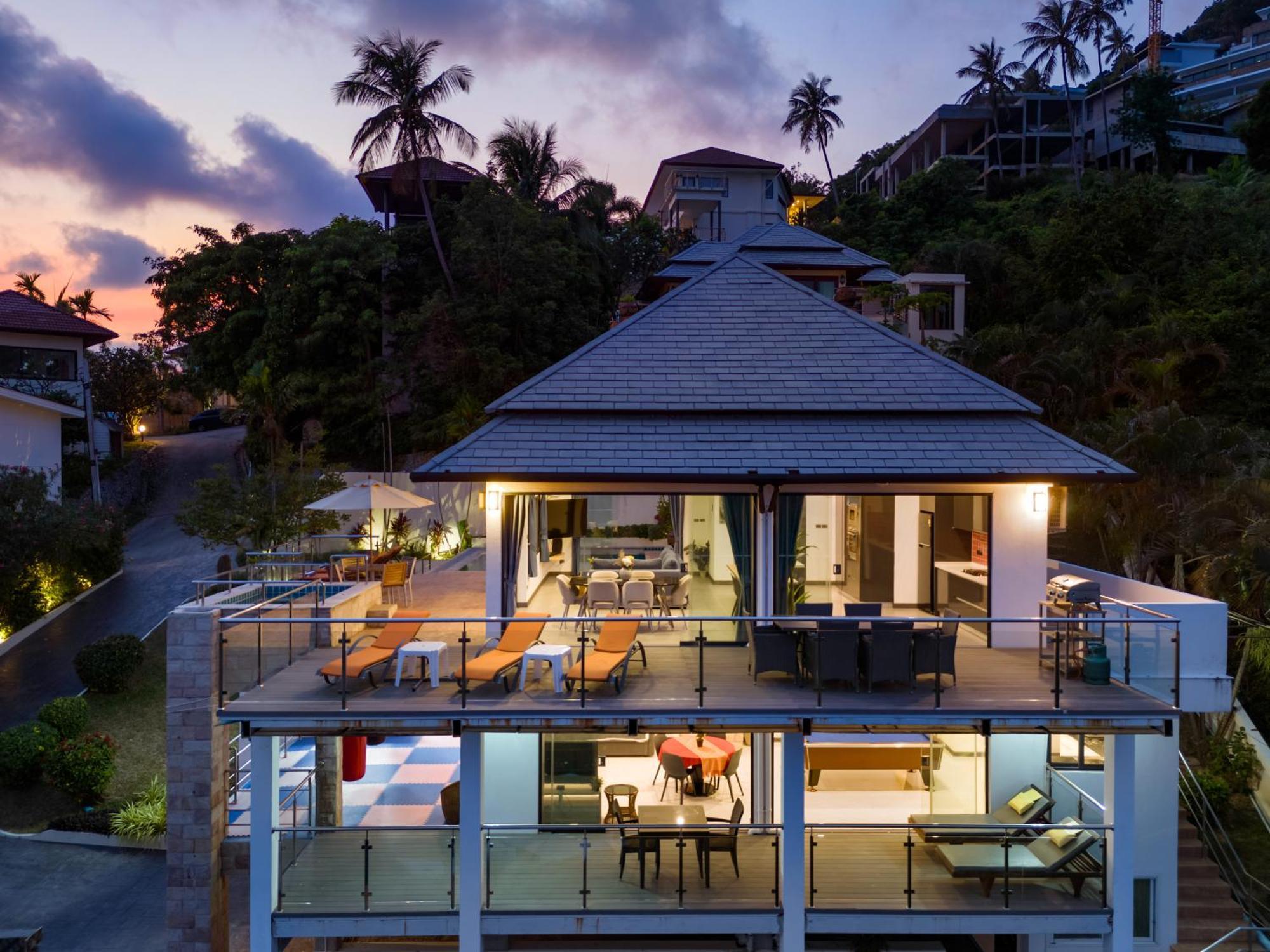 Tropical Villa 3 Lamai Beach  Dış mekan fotoğraf