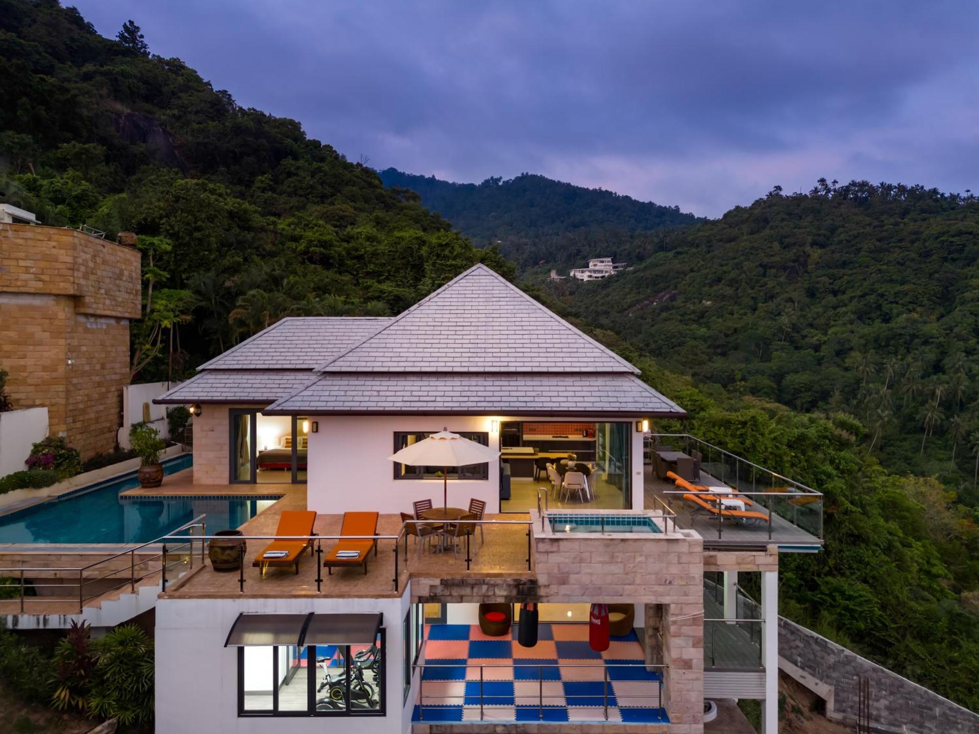 Tropical Villa 3 Lamai Beach  Dış mekan fotoğraf